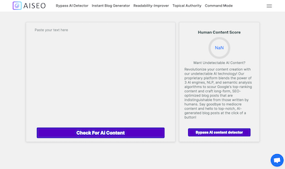AISEO AI Content Detector